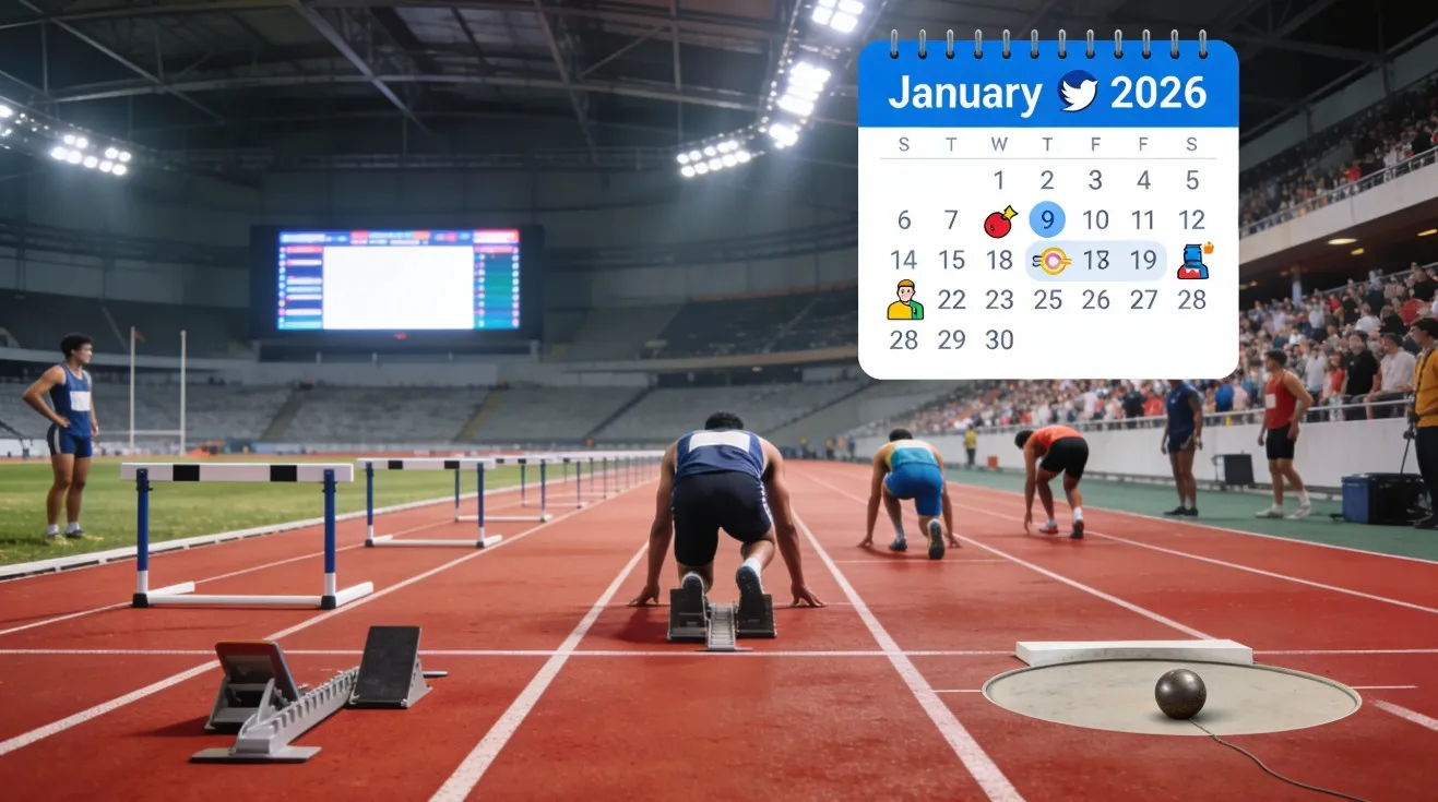 Вы сейчас просматриваете World Athletics Indoor Tour — расписание января-февраля 2026: главные старты, фавориты и прогнозы